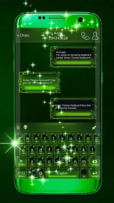 Green Keyboard android App screenshot 0